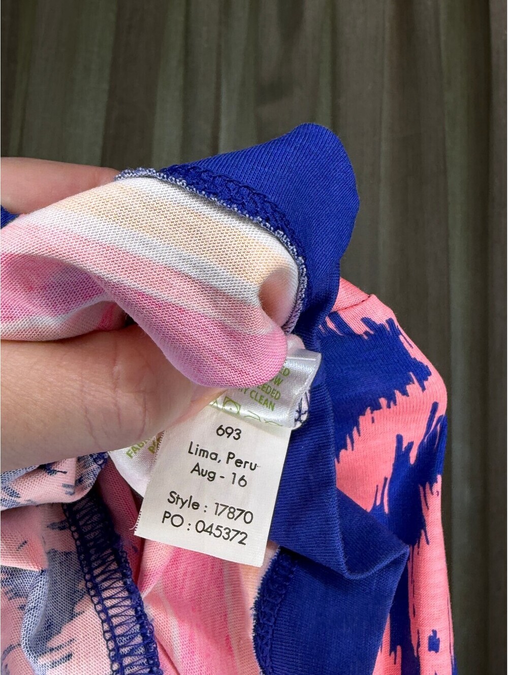 Lilly Pulitzer Beacon T-Shirt Dress Little Fish Size M